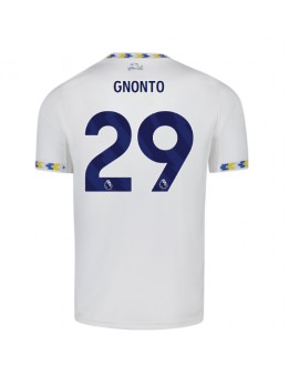 Leeds United Wilfried Gnonto #29 Replika Hemmakläder 2025-26 Kortärmad